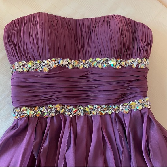 Cinderella Divine High-Low Jewelled Dress - Picture 3 of 12
